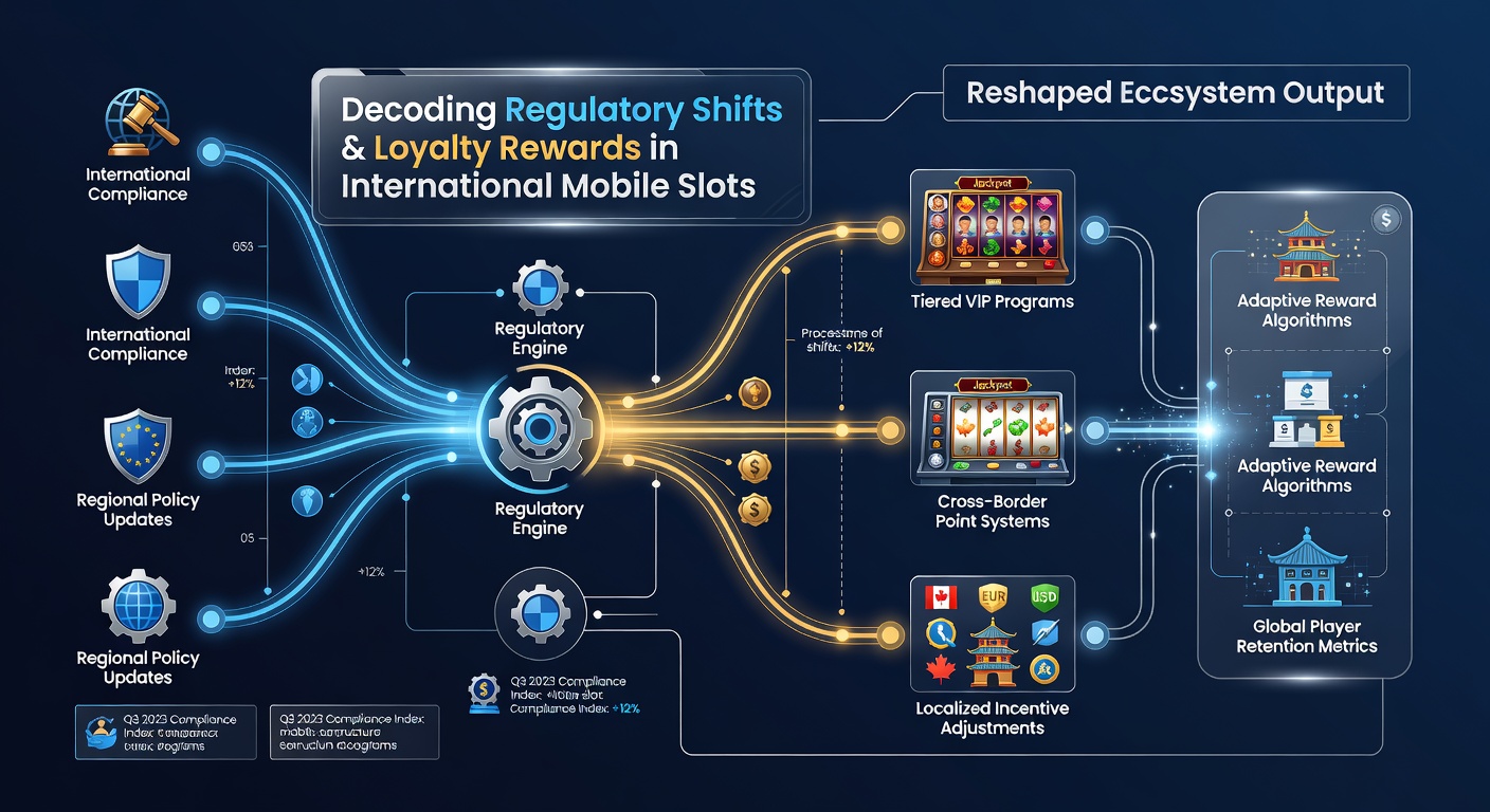 Mobile slot interface showing updated loyalty tier indicators after regulatory updates